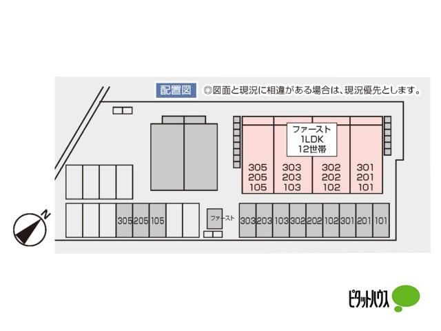 エムズ・ファースト（102） 駐車場