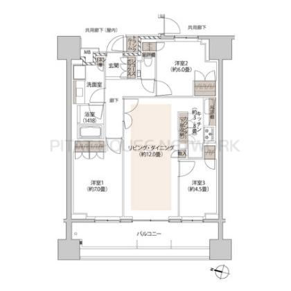  間取り図写真
