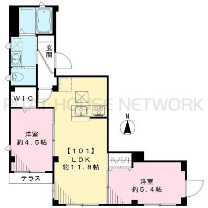  間取り図写真