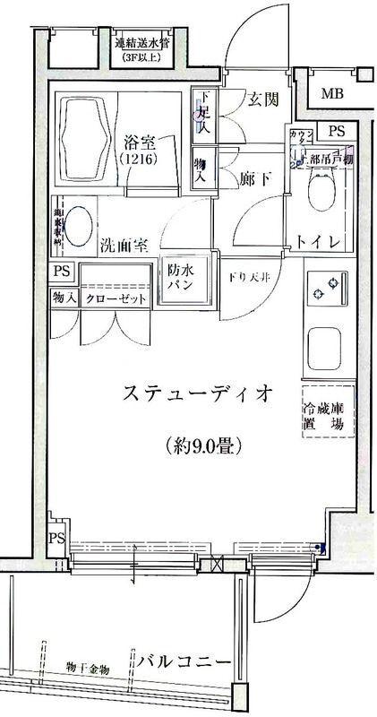  間取り図写真