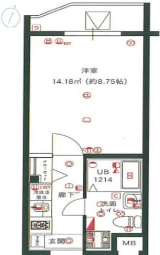  間取り図写真