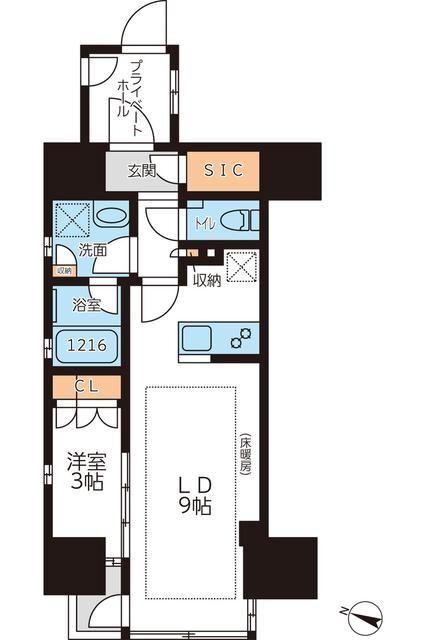  間取り図写真