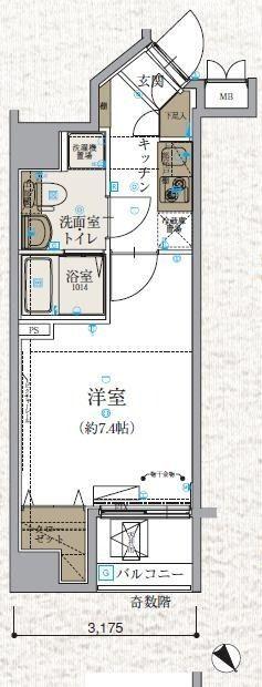  間取り図写真