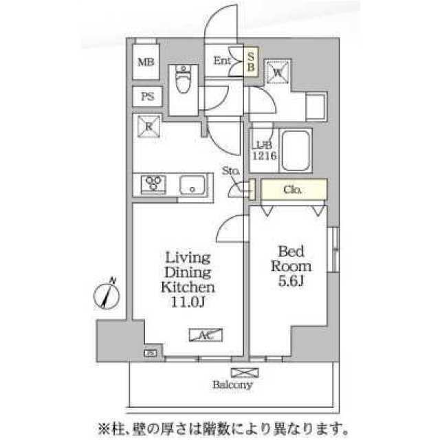  間取り図写真