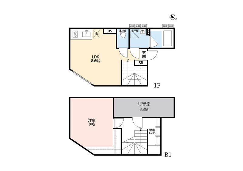  間取り図写真