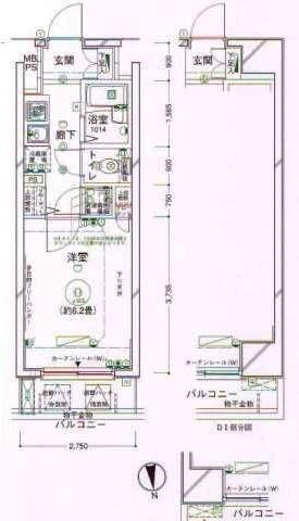  間取り図写真