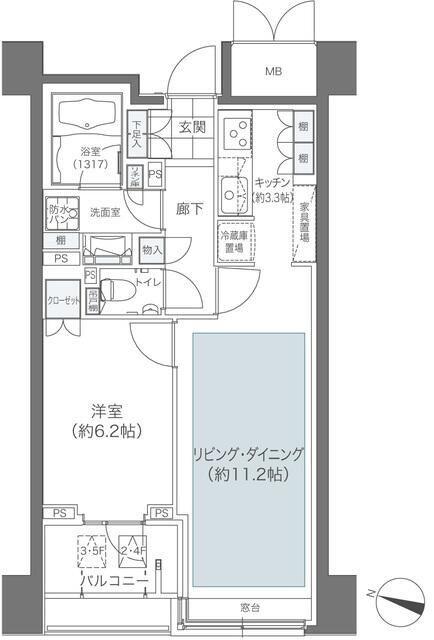  間取り図写真
