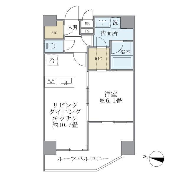 コスモリード御茶ノ水レジデンス（702） 間取り図画像