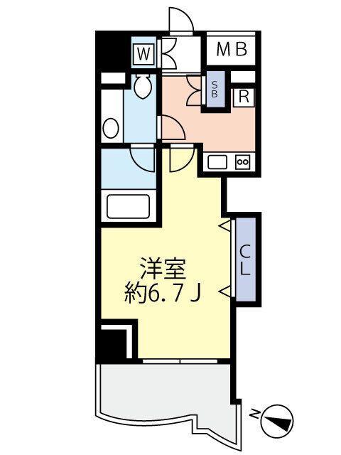 アクロス文京（1002） 間取り図画像