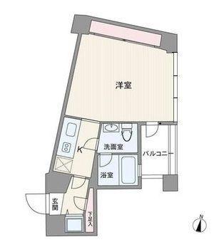 ビクセルお茶の水（303） 間取り図画像