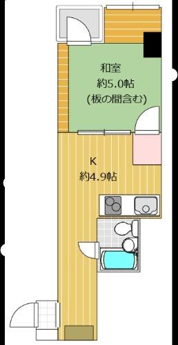 GSハイム御茶ノ水（502） 間取り図画像