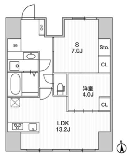 ALTERNA文京湯島（101） 間取り図画像