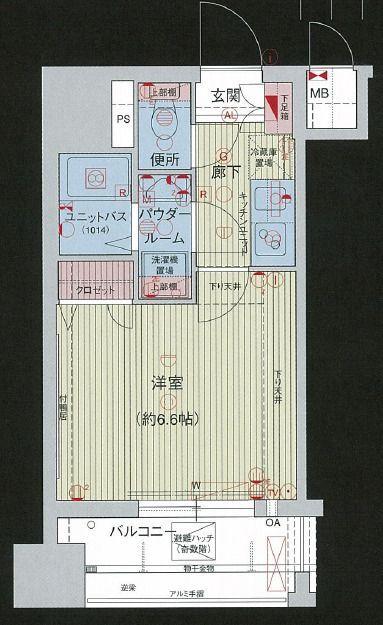 プレサンス本駒込アカデミア（202） 間取り図画像