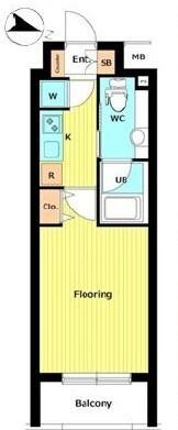 文京区白山マンション 間取り図画像