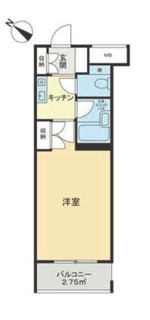 ジェイパーク東大前グランドイースト（104） 間取り図画像