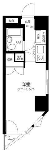 パールマンション白山（303） 間取り図画像