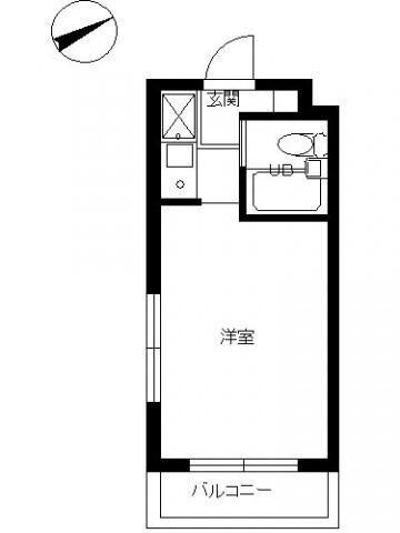 スカイコート後楽園第３（216） 間取り図画像