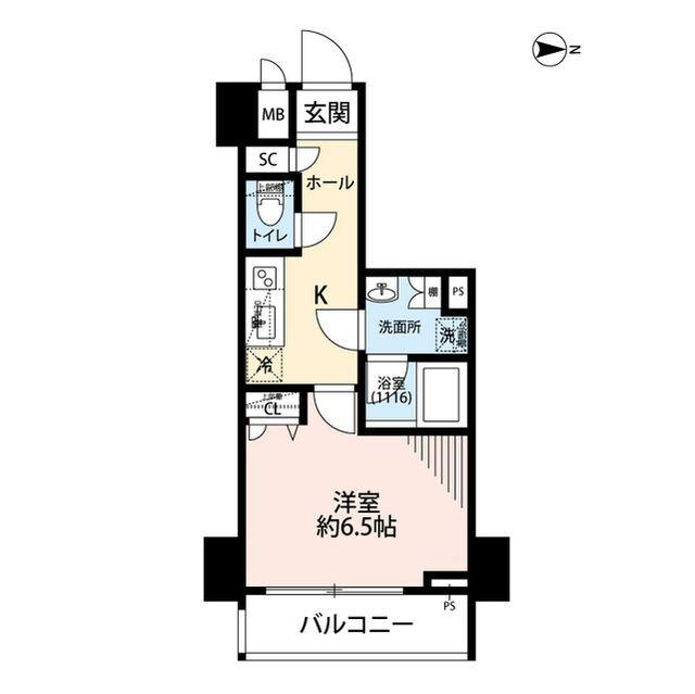 プレール・ドゥーク文京湯島（702） 間取り図画像