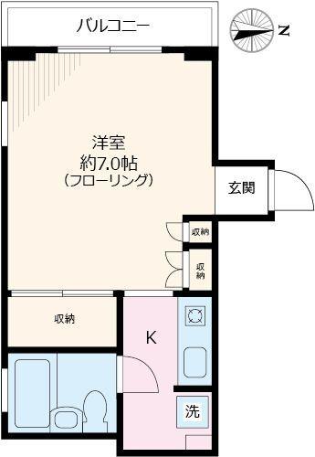 HILLS本郷（303） 間取り図画像