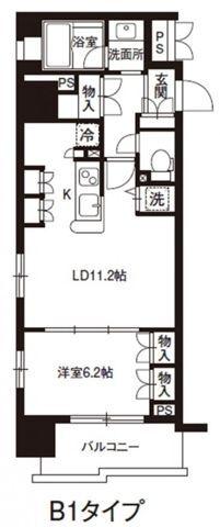 レジディア御茶ノ水（402） 間取り図画像
