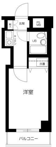 日神パレステージ本駒込（308） 間取り図画像