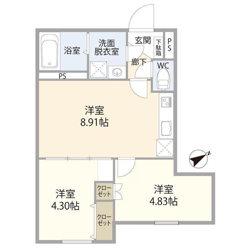 プライム本郷（303） 間取り図画像
