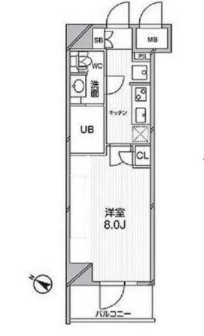 エルスタンザ文京千駄木（402） 間取り図画像