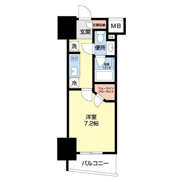 ザ・パークハビオ本郷菊坂（302） 間取り図画像