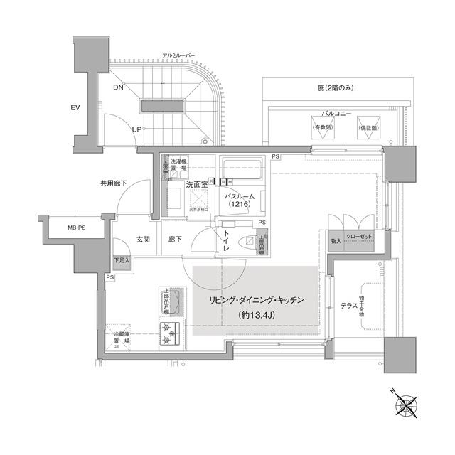  間取り図写真