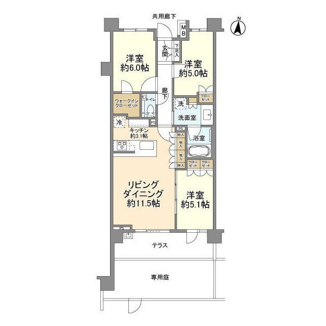 ブランズ文京護国寺（105） 間取り図画像