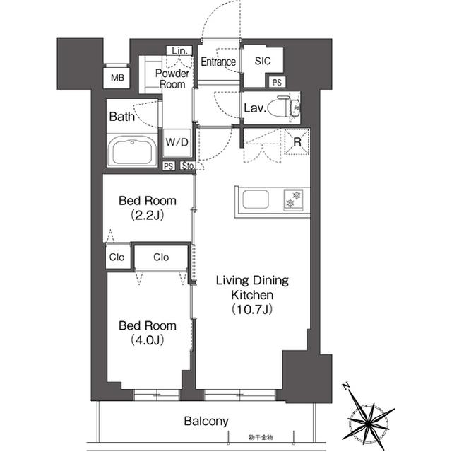 ＢｌｕＲｏｃｋ後楽園（0605） 間取り図画像