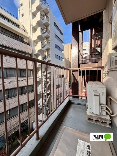 文京区本郷マンション バルコニー