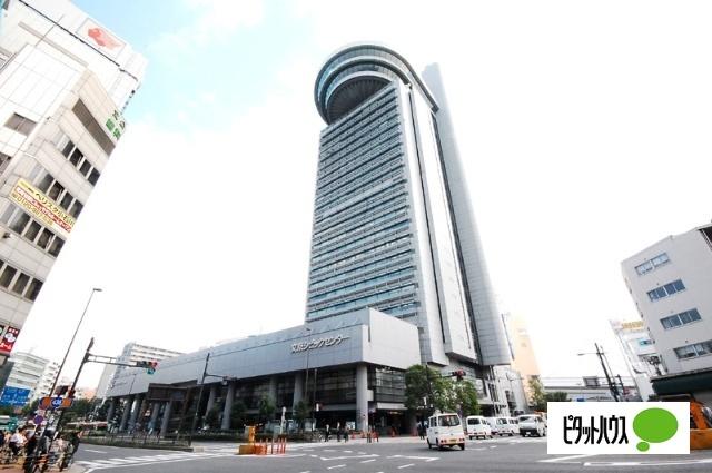 文京区役所：1301m