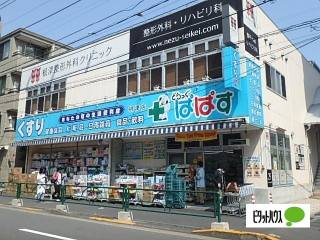 どらっぐぱぱす谷中店：205m