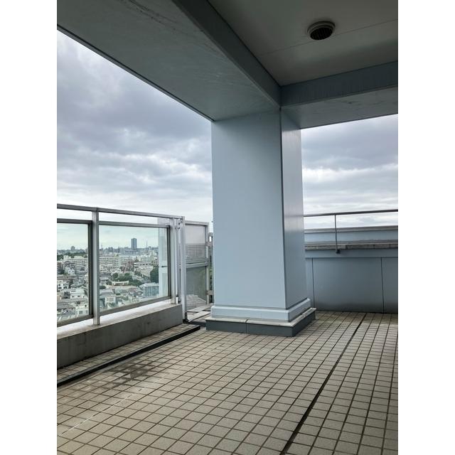 文京グリーンコートビュータワー本駒込（A1410） バルコニー