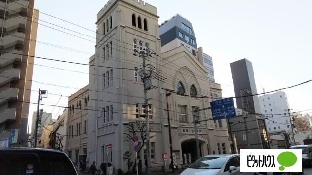 中央会堂幼稚園：208m