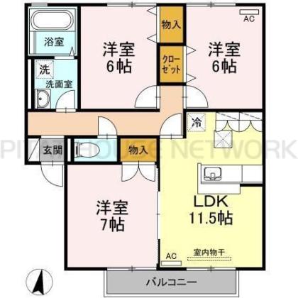  間取り図写真