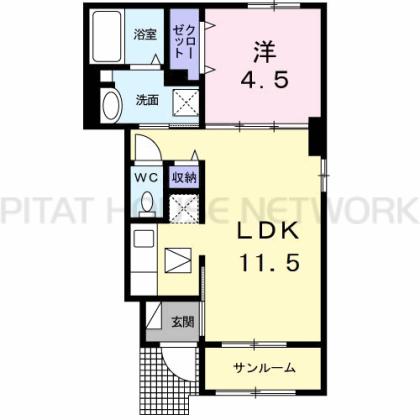  間取り図写真