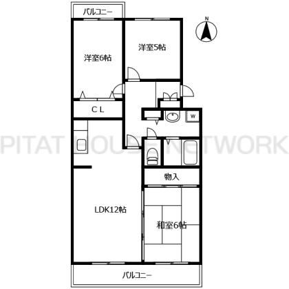 間取図(平面図)