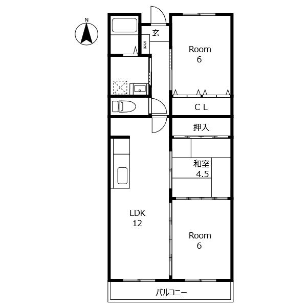 間取図(平面図)
