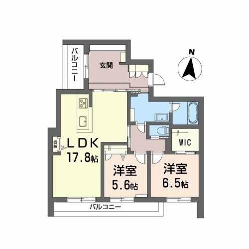 アミコート 間取り図画像