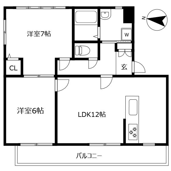 間取図(平面図)