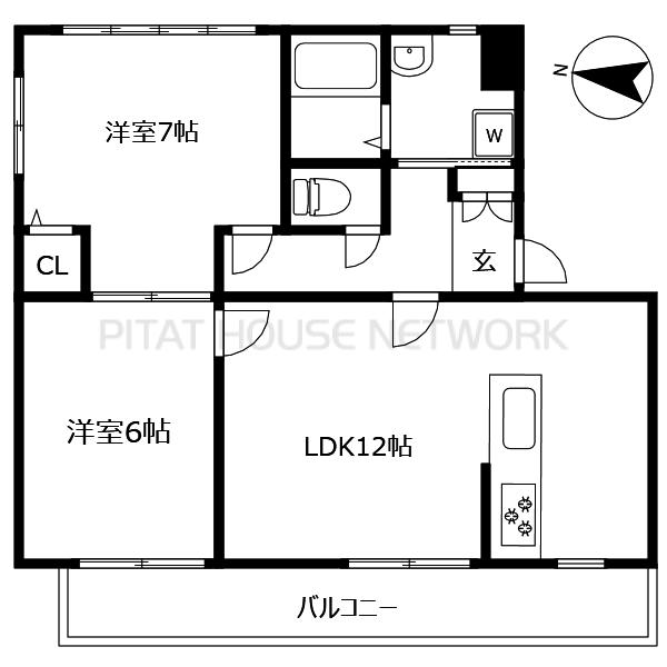 間取図(平面図)