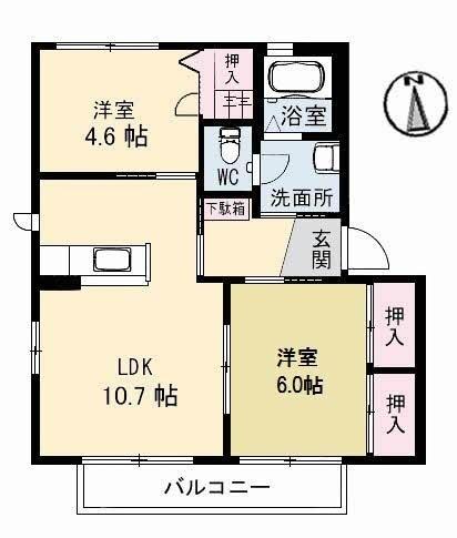 間取図(平面図)