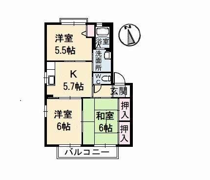 間取図(平面図)