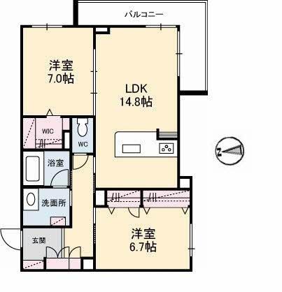間取図(平面図)