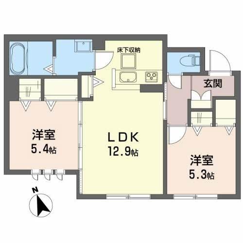間取図(平面図)