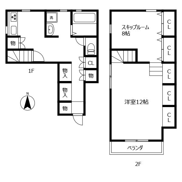 ココカラハウス川内5　A 間取り図画像