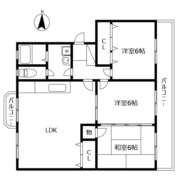 間取図(平面図)