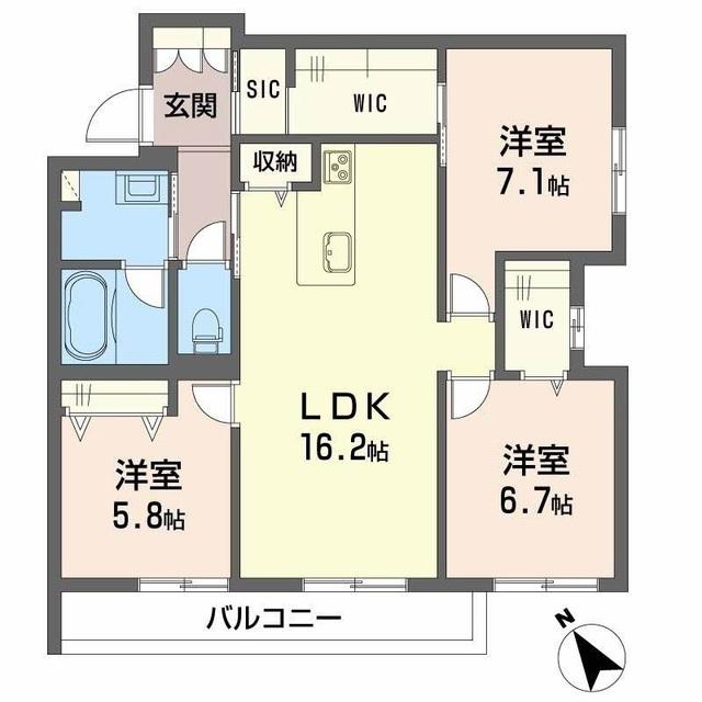 間取図(平面図)